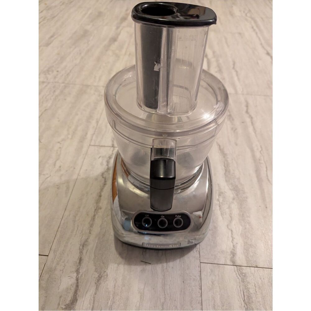 KitchenAid 9-Cup Food Processor MODEL KFP740CR0 Chrome + Accessories Tested